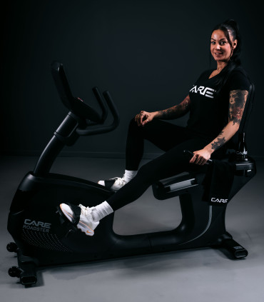 ROADSTER TFT zelfvoorzienende semi-ligfiets CARE - verbonden ergometer