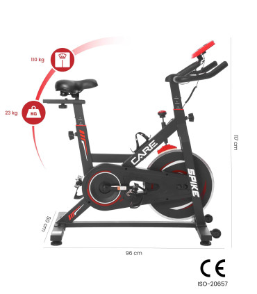 Spinningfiets - SPIKE - CARE - FBA