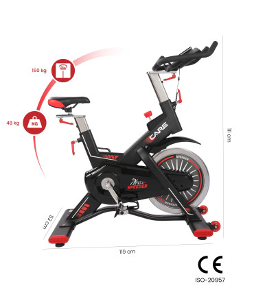 Magnetische spinningfiets - CARE - speeder