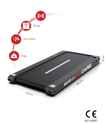 Loopband - CARE - WALKER VIBE - 6 km/u en trillen