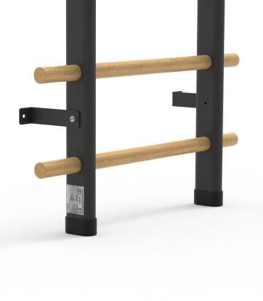 Ribbenstok - CARE - Hout en metaal met opties