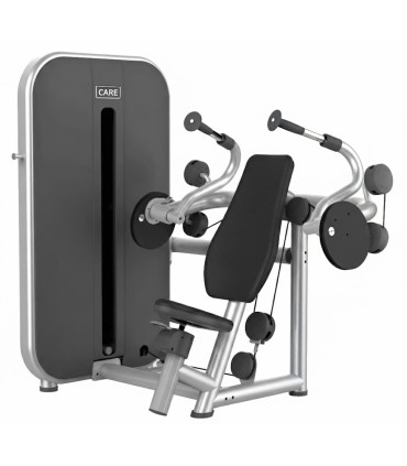 Machine Triceps PRO - CARE - Zittende armextensie met geleide belasting