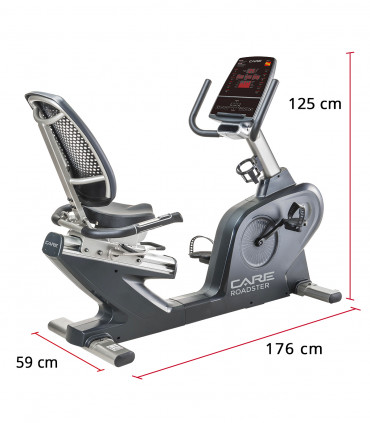 Semi-ligfiets ROADSTER - ergometer - Gereviseerd