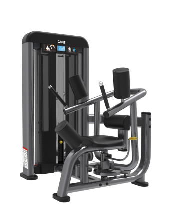 Krachttrainingsmachine voor schuine buikspieren Zwart CARE PRESTIGE LINE