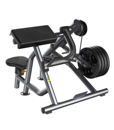 Professionele bicepspers PRO - CARE - Curl Machine met vrij gewicht