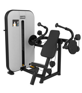 Triceps Machine - CARE - Zittende armextensie met geleide belasting