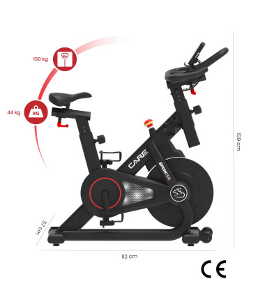 Professionele bikingfiets - CARE - SPRINTER - verbonden en magnetisch