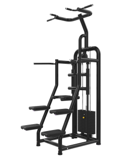 Gravitron Station - CARE - Hulp bij optrekkingen en dips met geleide belasting