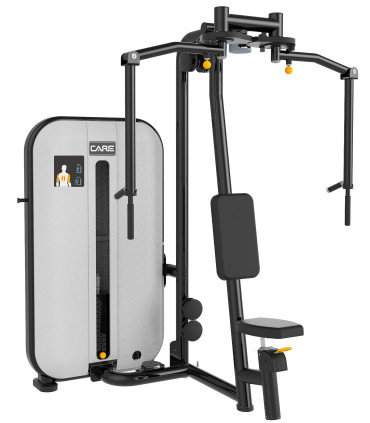 Gecombineerd station Borstspieren en Schouders PRO - CARE - Dual System met geleide belasting