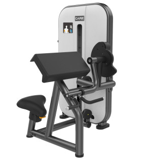 Station Bicep Curl Dual - CARE - Professionele bicepslessenaar met geleide belasting