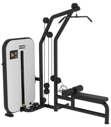 Station Dual Lat Pull Down - CARE - Dubbele trekpoulie rug met geleide belasting
