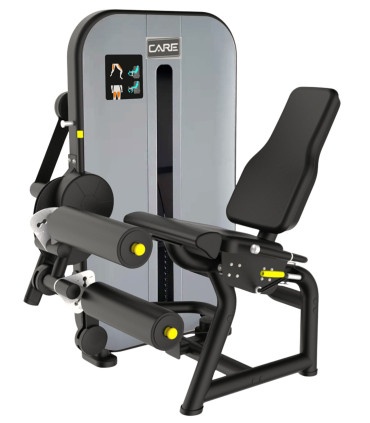 Gecombineerde machine Quadriceps - CARE - Hamstrings Dual System met geleide belasting