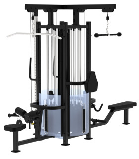 Tour 4 Postes CARE - Multi-oefenstation met hoge weerstand