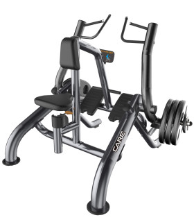 Rowing Press Horizontaal Trekken - CARE - Zittend met vrij gewicht