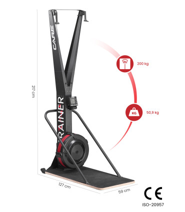 Pack Gamme AERO Essential - CARE - Roeimachine & Ski Trainer op lucht