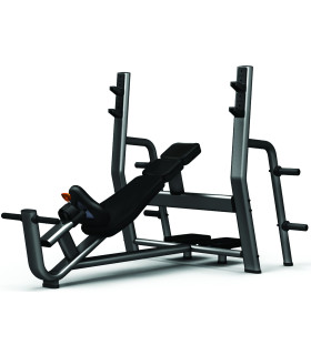 OLYMPISCHE SCHUINE BENCH PRESS Zwart CARE PRESTIGE LINE