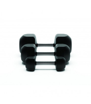 Rubberen dumbbells 25kg