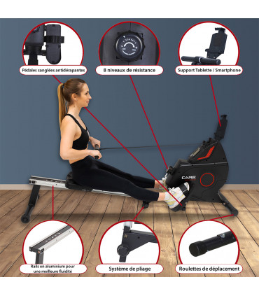 Connected roeitrainer - Mag flyer KS-2