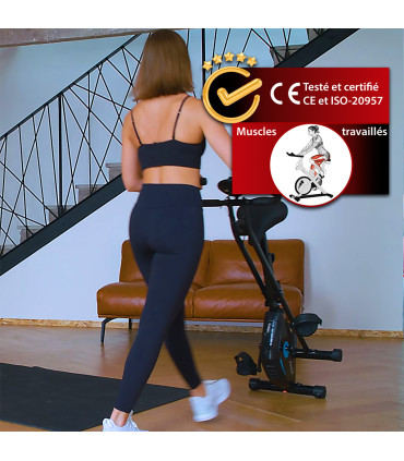 STRIALE opvouwbare hometrainer - SV-317 - Gereviseerd