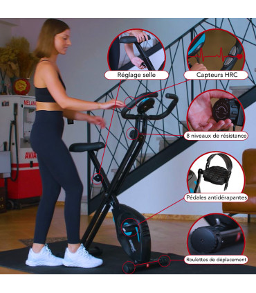 Opvouwbare hometrainer STRIALE SV-317 -FBA