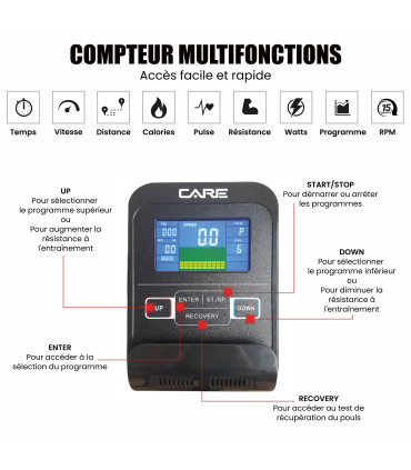 Hometrainer - CARDIO MASTER -FBA - connected