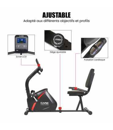 Hometrainer - CARDIO MASTER -FBA - connected