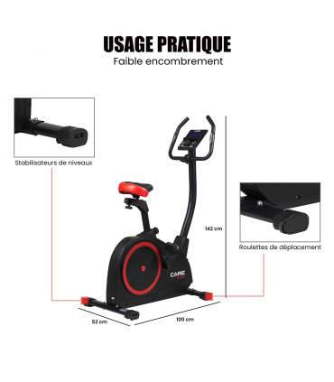 Hometrainer - CARE - CV-385 - Ergometer en verbonden - FBA