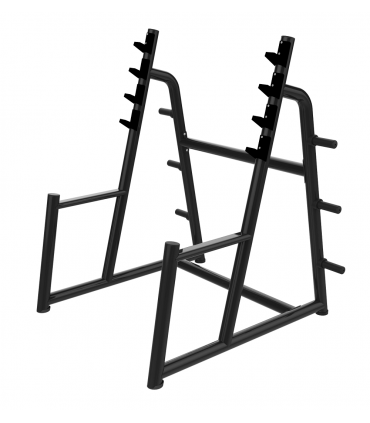 Care Premium Line zwarte squat rack