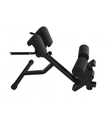 45° HELLENDE LUMBALE BANK Zwart CARE PREMIUM LINE