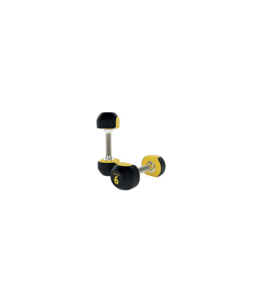 Bi-color dumbbells - Polyurethaan 20kg