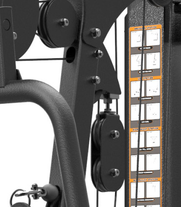 Multifunctionele krachttrainingsbank - CARE - Premium Line