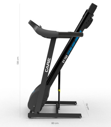 Verbonden loopband - 14km/u - CARE - KINOMAP