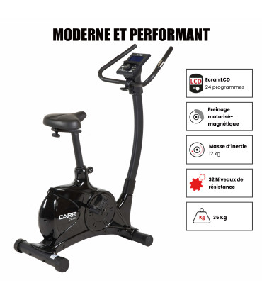Hometrainer - CARE - CV-395 Ergometer en verbonden