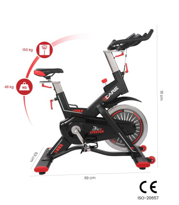 Magnetische spinningfiets - CARE - speeder